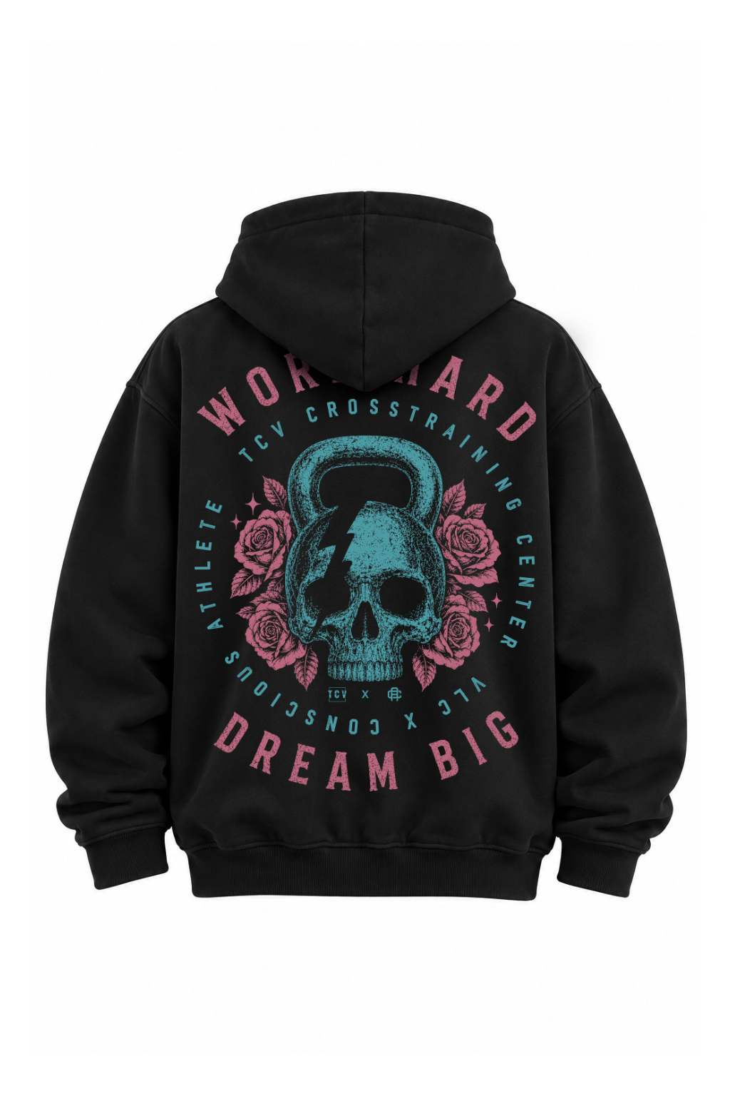 TCV26 HOODIE PINK/BLUE